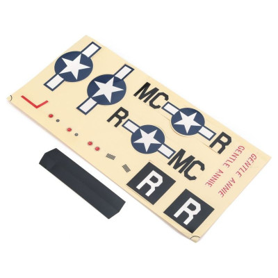 UMX P-51 BL - samolepky