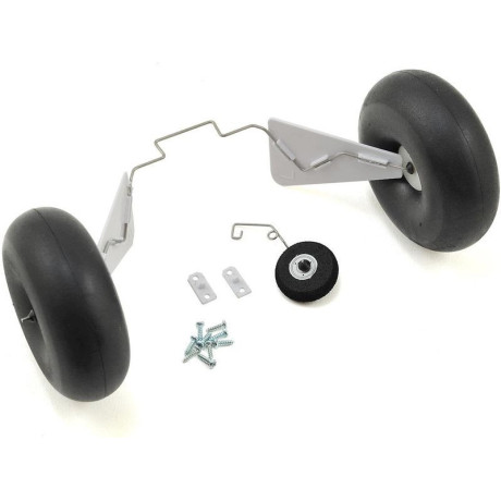 UMX Timber: Podvozek, držáky plováků