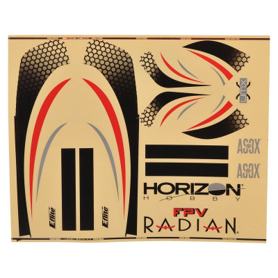 FPV Micro Radian - samolepky
