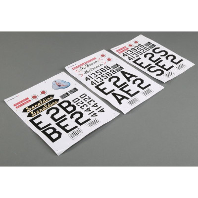 P-51D 20cc: Samolepky (3)