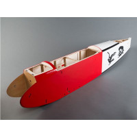 Pótalkatrész RC repülőgép modellhez Hangar 9 Fokker D.VII 2.2m: törzs.