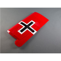 Pótalkatrész RC repülőgép modellhez Hangar 9 Fokker D.VII 2.2m: felső szárny, balra.