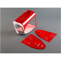 Pótalkatrész RC repülőgép modellhez Hangar 9 Fokker D.VII 2.2m: motorfedél, oldalsó panelek.