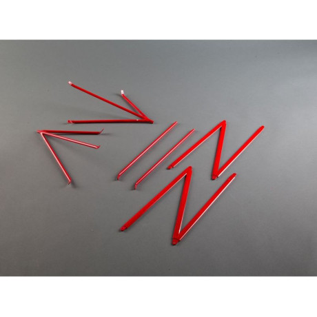 Hangar 9 sada ocelových vzpěr křídel: Fokker D7