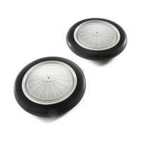 Pótalkatrész RC modellhez Fokker D.VII 2.2m: Hangar 9 kerekes futómű 200mm (2)