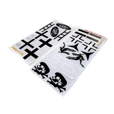 Hangar 9 samolepky: Fokker D7