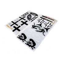 Pótalkatrész RC modell repülőgéphez Hangar 9 Fokker D.VII 2.2m: matricák.