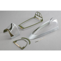 Pótalkatrész RC modell repülőgéphez Hangar 9 P-51D Mustang 2.2m: többrészes kabin építéssel.