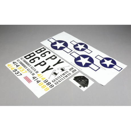 P-51D Mustang 60ccm - samolepky