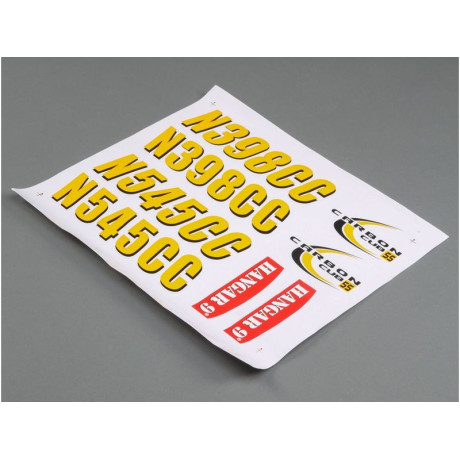 Carbon Cub 15cc - samolepky