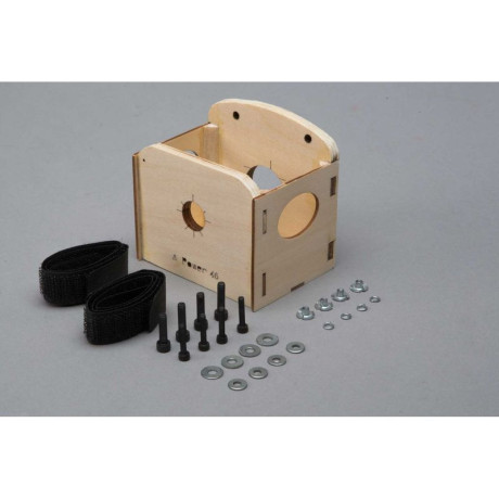 Valiant 10cc - lože elektromotoru a deska baterií