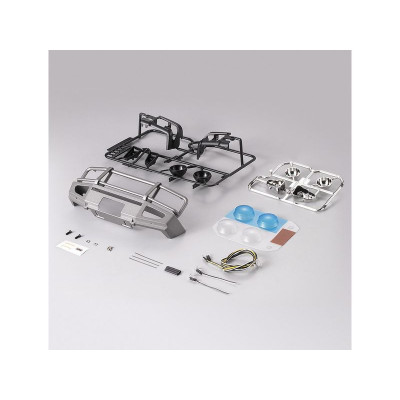 Killerbody stříbrný nárazník 1:10 s LED