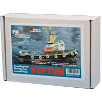 Ez a készlet tartalmazza a Neptun kikötői vontató RC modelljének (KR-ro1030) készlethez tartozó összes makett tartozékot. Tartalmazza a DE zászlót, keresőfényt, piros, zöld és 10 db fehér LED-et, mentőgyűrűket, létrákat, gerendákat, horgonyt, narancssárga tartályt, mozaik és alumínium alkatrészeket, mint lánc, csövek, sínek, csigák stb. és 15 db gumiabroncsot a hajótest oldalára.