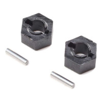 Pótalkatrész RC modellautókhoz Losi Mini-T/B 2.0: keréktartó, csap (2db)