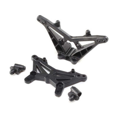 Losi Věž tlumičů přední a zadní: Mini-T 2.0