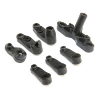 Pótalkatrész RC modellhez Losi 22S SCT: Kormánykészlet kompozit.