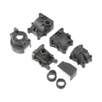 Pótalkatrész RC autó modellekhez Losi Lasernut U4, Tartósság: differenciáldoboz.