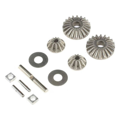 Losi Tenacity: Ozubená kola diferenciálu s příslušenstvím