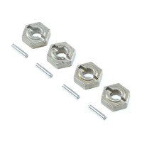 Pótalkatrész RC modellhez Losi Lasernut U4, Tartósság: kerék hatszögek (4).