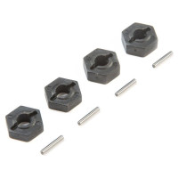 Pótalkatrész RC modellhez Losi 22S SCT: Hatszögletű keréktartók.