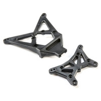 Pótalkatrész RC modellhez Losi 22S SCT: Lengéscsillapító torony.