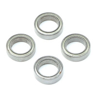 10x15x4mm-es golyóscsapágy kétoldalas fémfedéllel. A csomagban 4 darab van.