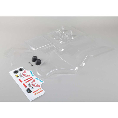 Losi DBXL-E: Karosérie nenabarvená