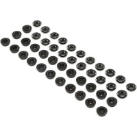  Losi motorházfedél csavar alátét készlet. A csomag 22 darabot tartalmaz.