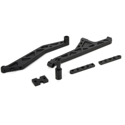 MTXL: Příčky šasi přední/zadní, vložka centr. dif.