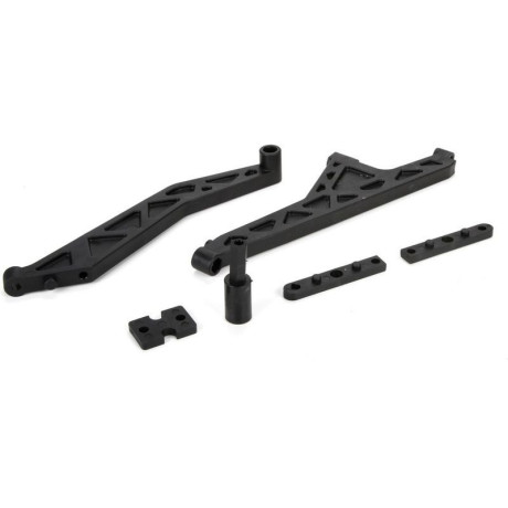 MTXL: Příčky šasi přední/zadní, vložka centr. dif.