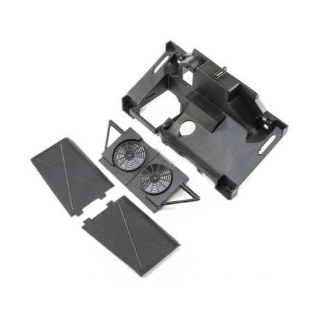 Super Baja Rey: Panel chladičů, zadní a střední panel