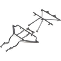 Pótalkatrész RC autó modellekhez Losi Super Rock Rey: első váz, tető. 