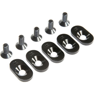 Losi Vložka lože motoru černá 19T (5): 5ive-T 2.0