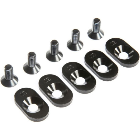 Losi Vložka lože motoru černá 19T (5): 5ive-T 2.0