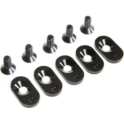 Losi vložka lože motoru černá 20T (5): 5ive-T 2.0