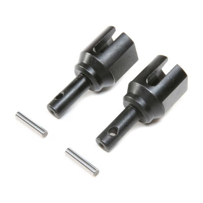 Losi výstupní hřídel centr. dif, čep 5mm (2): DBXL-E 2.0