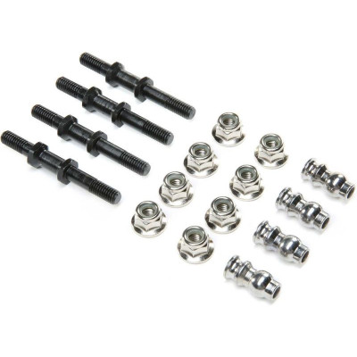 Losi montážní sloupky tlumičů, příslušenství (4): DBXL-E 2.0