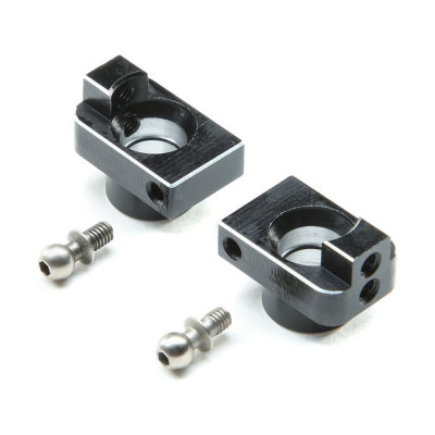 Losi Hub Set, Rear, Aluminum: Mini-T 2.0