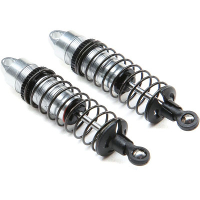 Losi Tlumič kompletní přední, hliník (2): Mini-T 2.0