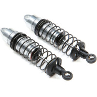 Pótalkatrész Losi Mini-T 2.0 RC autó modellekhez: lengéscsillapító elöl, alumínium (2 db).