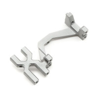 Pótalkatrész Losi Rock Rey/Baja Rey RC modellhez: kormányszervó ágy alumínium