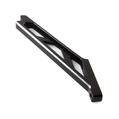 Losi DBXL-E: Příčka šasi přední černá hliník