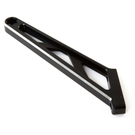 Losi DBXL-E: Příčka šasi zadní černá hliník