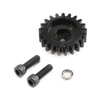 Losi fogaskerék 21 foggal és 1,5 mm-es fogazott modullal, alkatrészként Losi 5ive-T RC modellautóhoz. Edzett szerszámacélból készült.