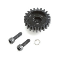 Losi fogaskerék 22 foggal és 1,5 mm-es fogazott modullal, alkatrészként Losi 5ive-T RC modellautóhoz. Edzett szerszámacélból készült.
