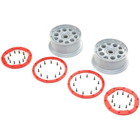 Losi disk stříbrno-červený (2): DBXL-E 2.0