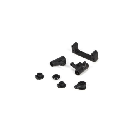 Mini 8IGHT: Servo saver, páky řízení