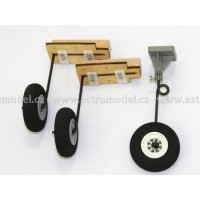 Tartalék alkatrész RC modell repülőgéphez Super Flying Model Airways Jet - futómű