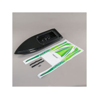 Pótalkatrész RC modellhajóhoz Proboat Sonicwake 36": hajótest fekete.