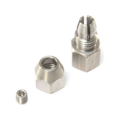 Spojka 5mm (motor)/4mm (ohebná hřídel)